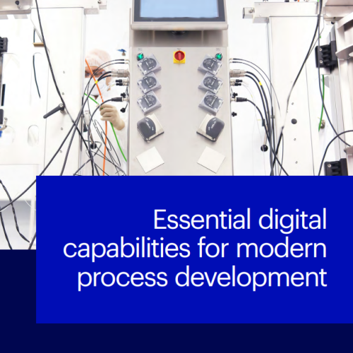 Essential digital capabilities for modern process development