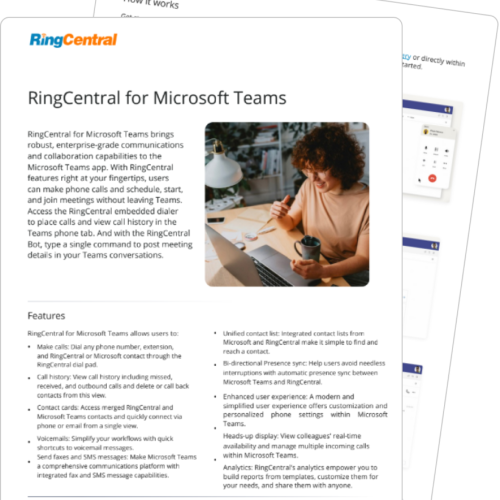 RingCentral for Microsoft Teams